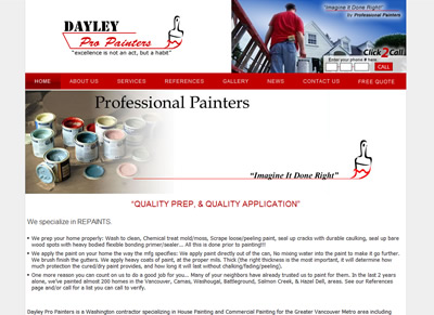 House Painting Contractor in Vancouver WA Dayley Pro Painters